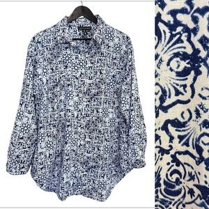 Love & Legend Linen Blend Casual Long Sleeve Button Up Shirt